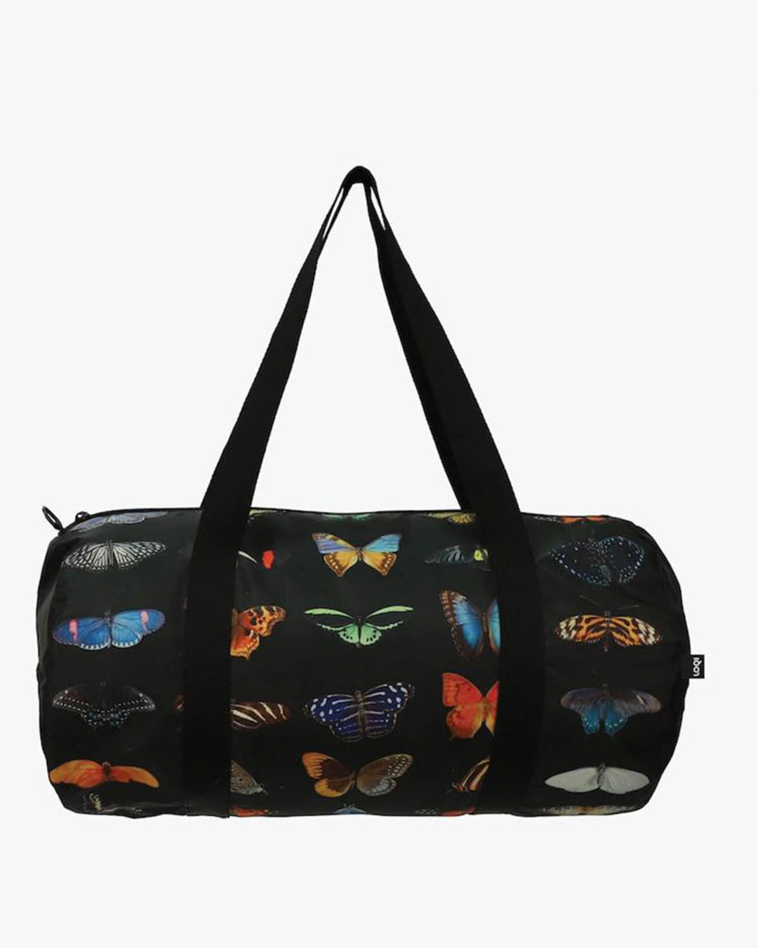 Butterflies + Peafowl by National Geographic Reversible Weekender Bag | LOQI | Travel + Overnight Bag