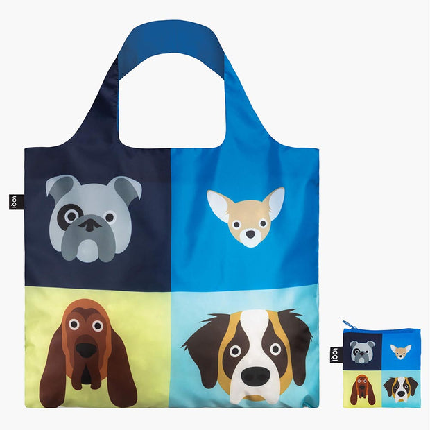 Dogs by Stephen Cheetham | Recycled Bag | LOQI
