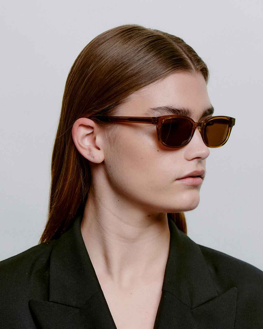 Smoke Transparent Charlie Sunglasses