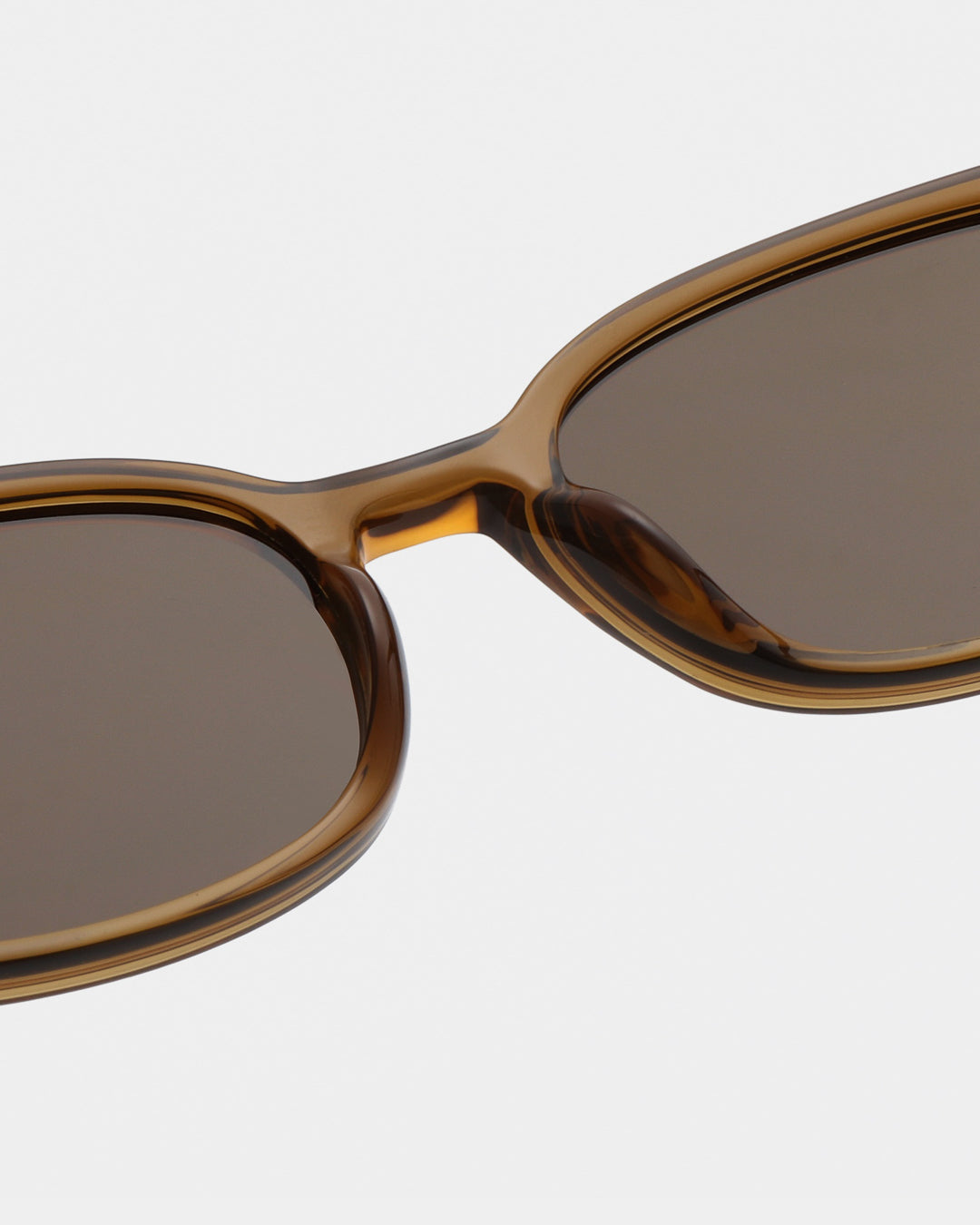 Smoke Transparent Charlie Sunglasses