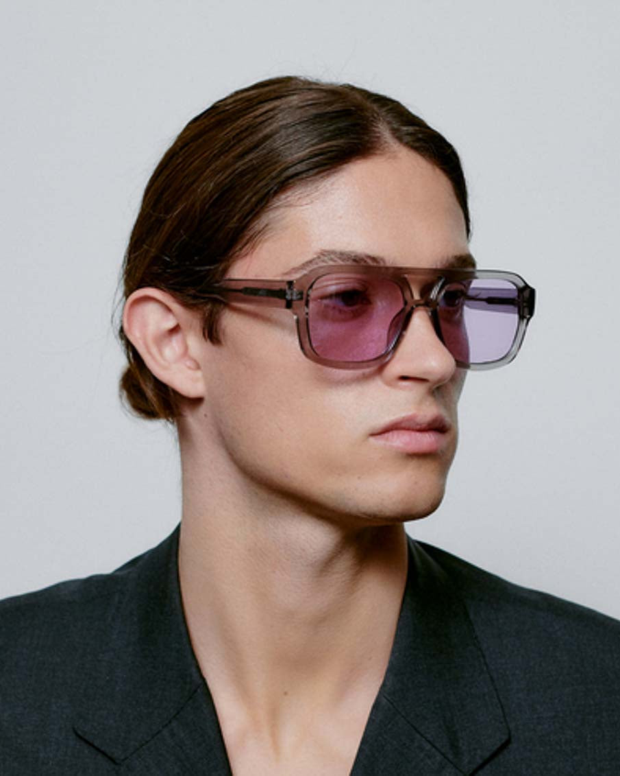 Grey Transparent Kaya Sunglasses
