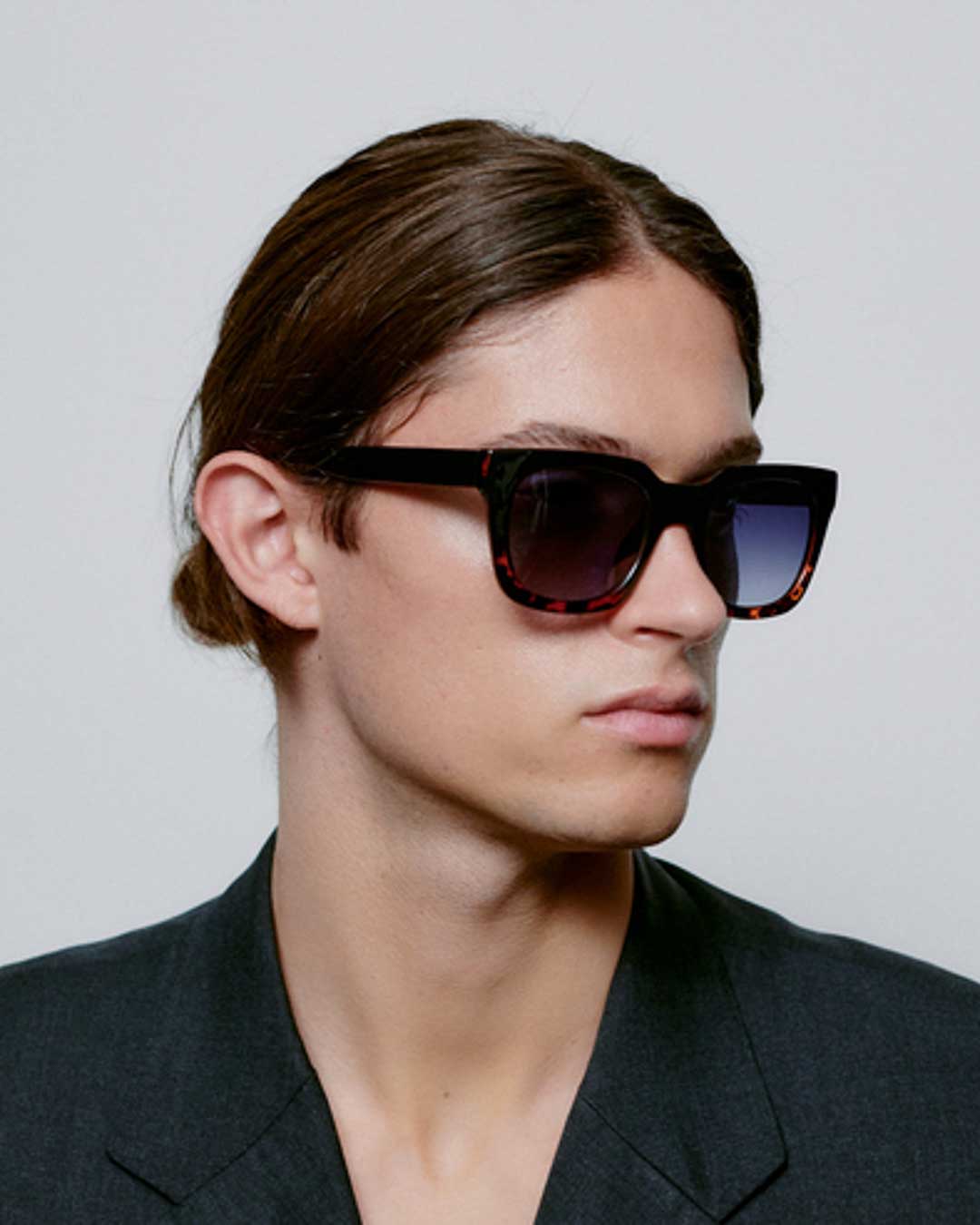 Black Demi Tortoise Nancy Sunglasses