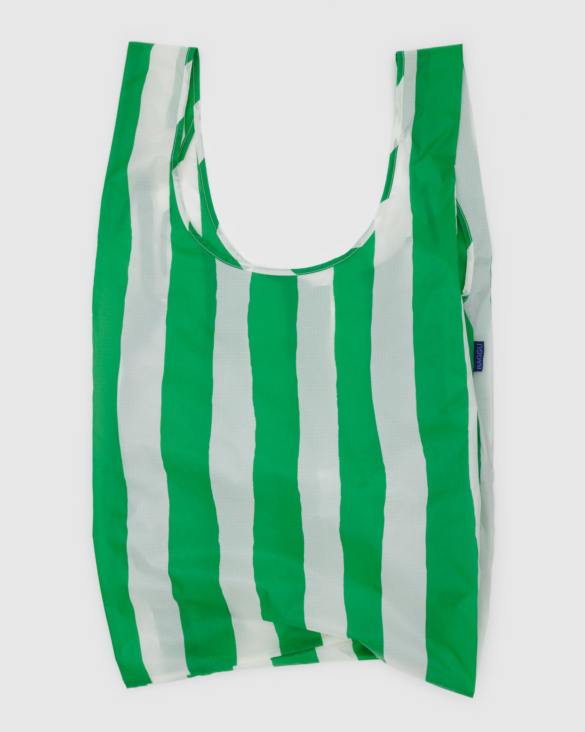 Green Painted Stripe Big BAGGU