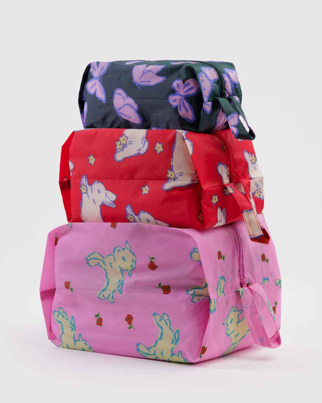 Spring Animals 3D Zip Set BAGGU