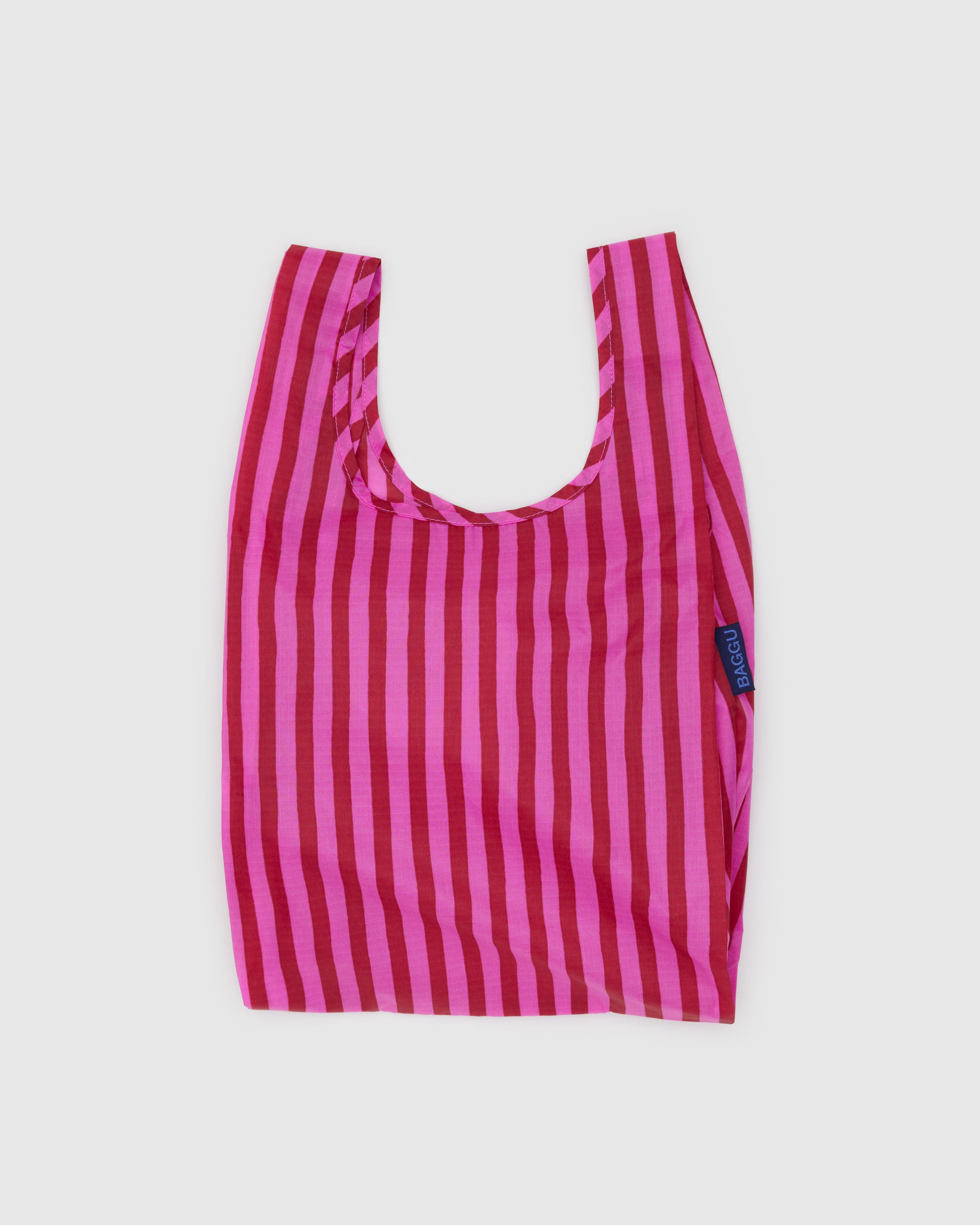 Pink & Red Painted Stripe Baby BAGGU