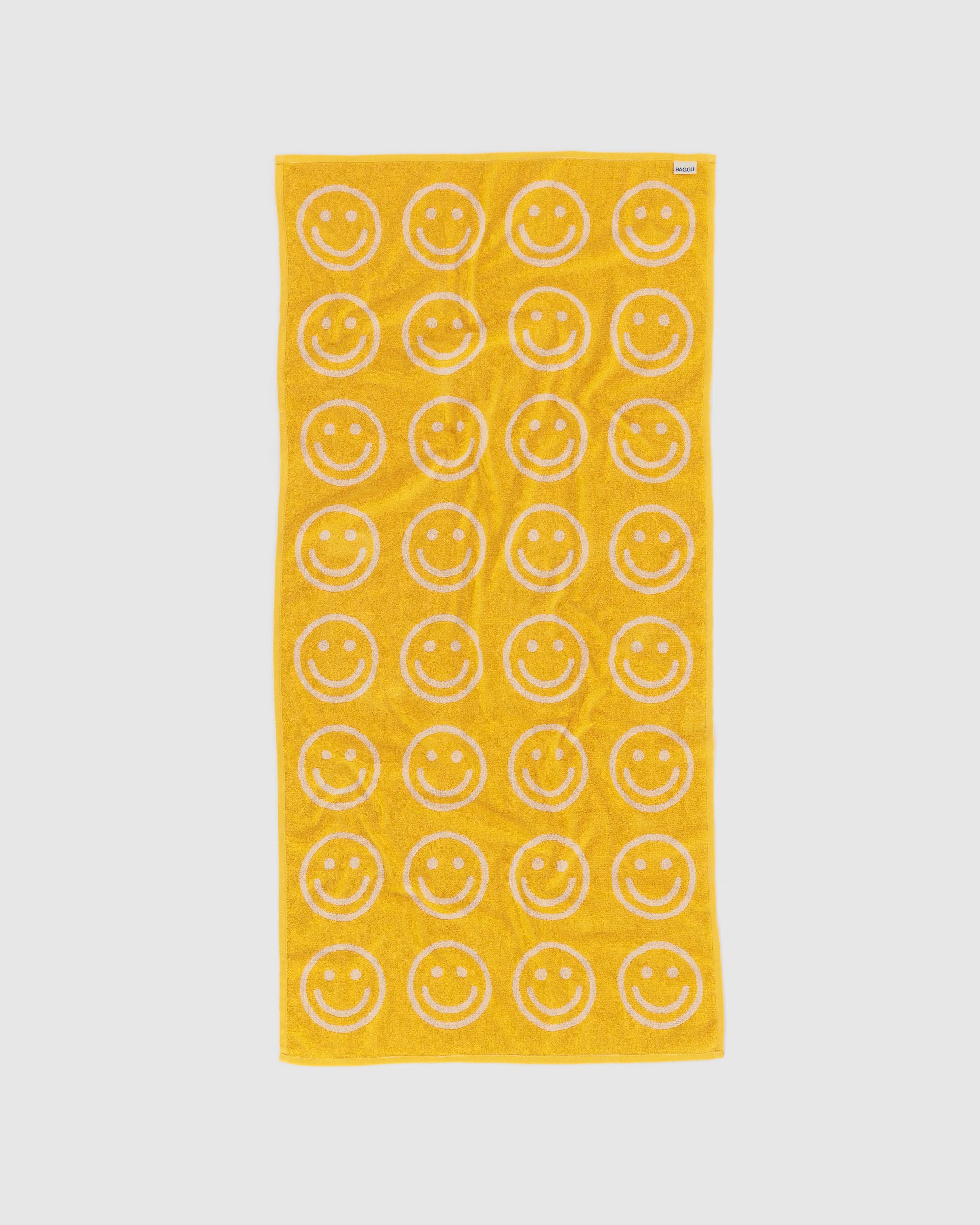 Happy Marigold Bath Towel | BAGGU | Towels