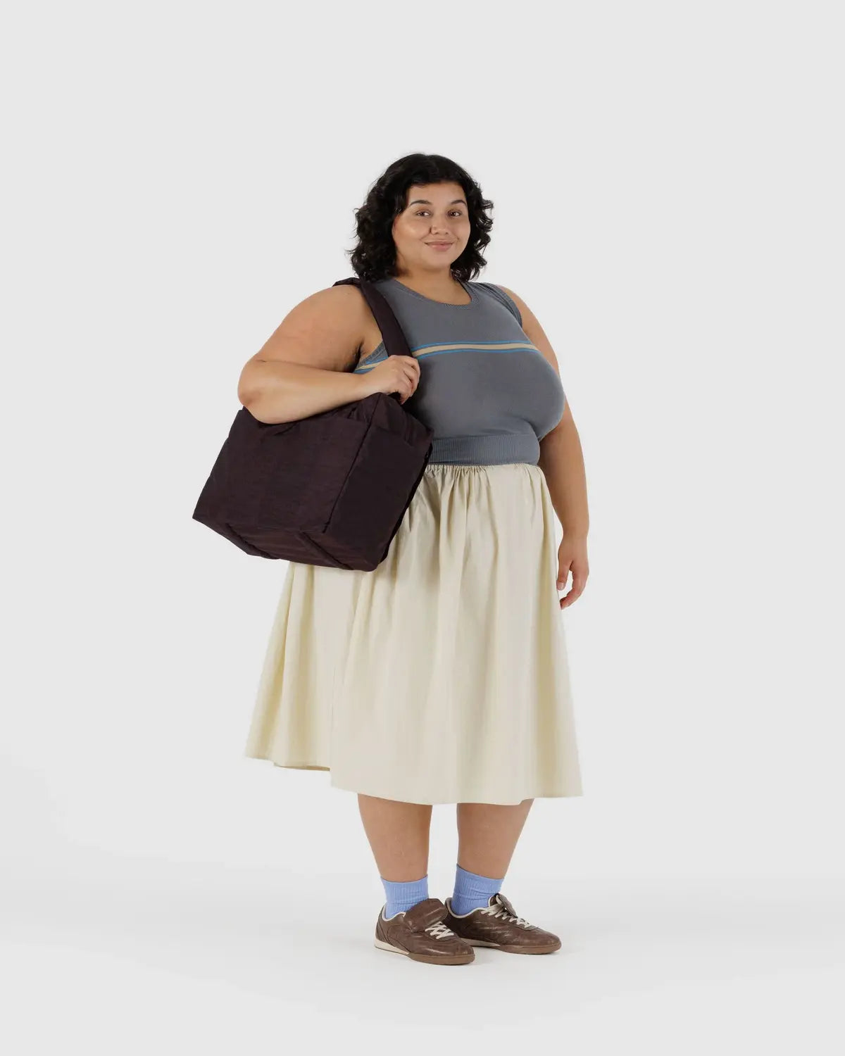 Chocolate Plum Small Cloud Carry-On