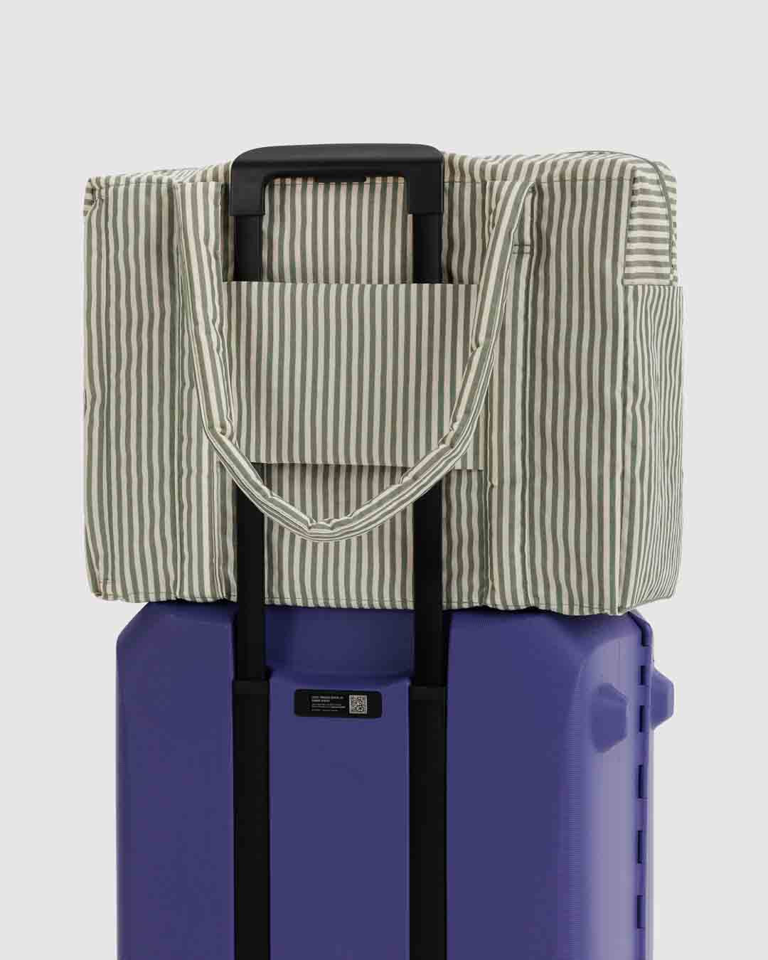 Sage Stripe Cloud Carry-On