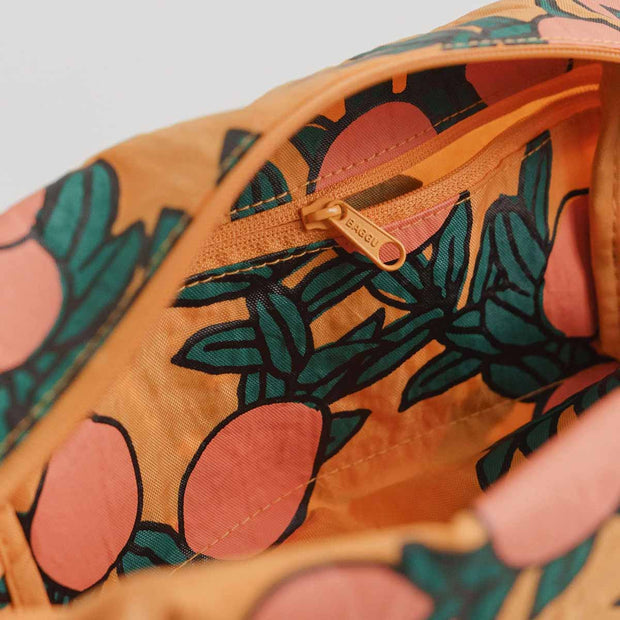 Close up of an Orange Tree Baggu Dopp Kit