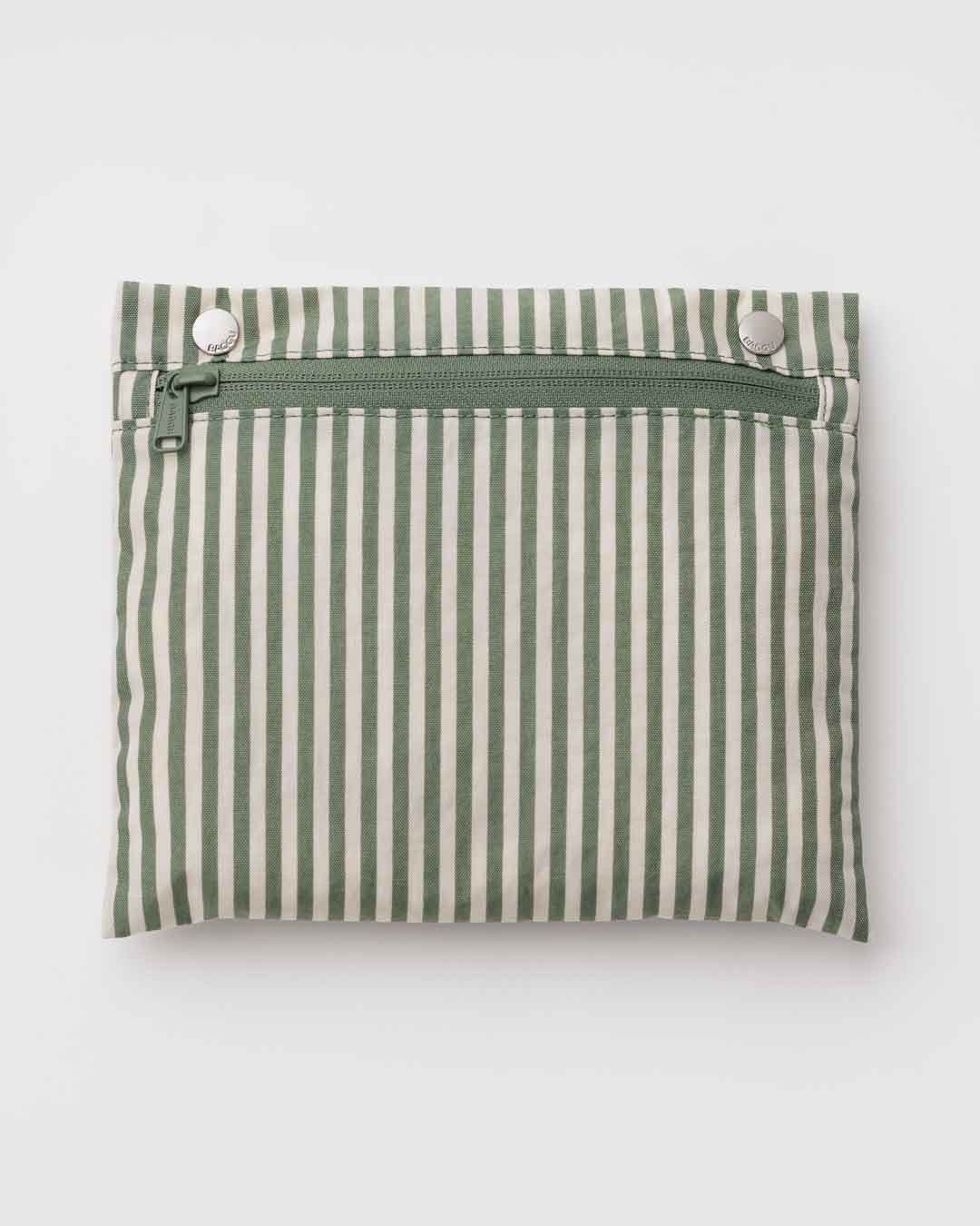 Sage Stripe Everyday Cloud Bag