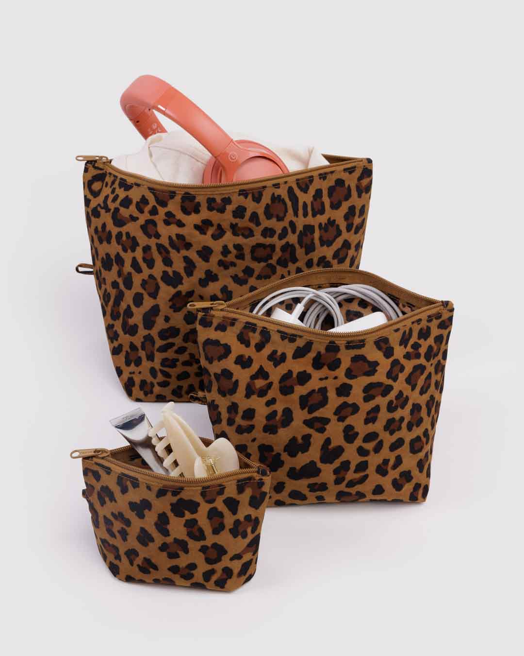 Leopard Go Pouch Set