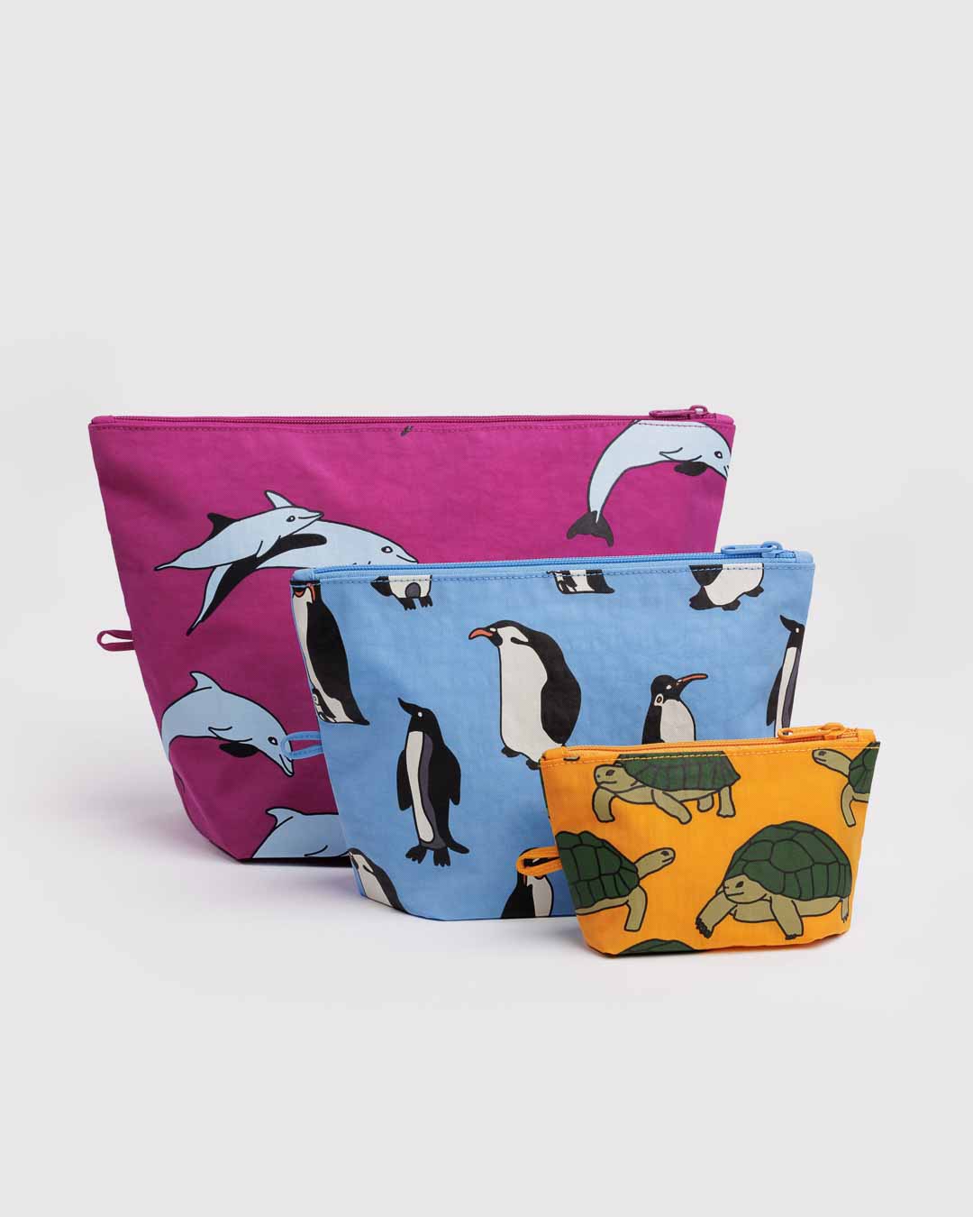 Vacation Animals Go Pouch Set BAGGU