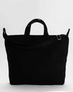 Black Horizontal Zip Duck Bag | BAGGU | Zip Duck Bag
