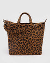 Leopard Horizontal Zip Duck Bag | BAGGU | Zip Duck Bag