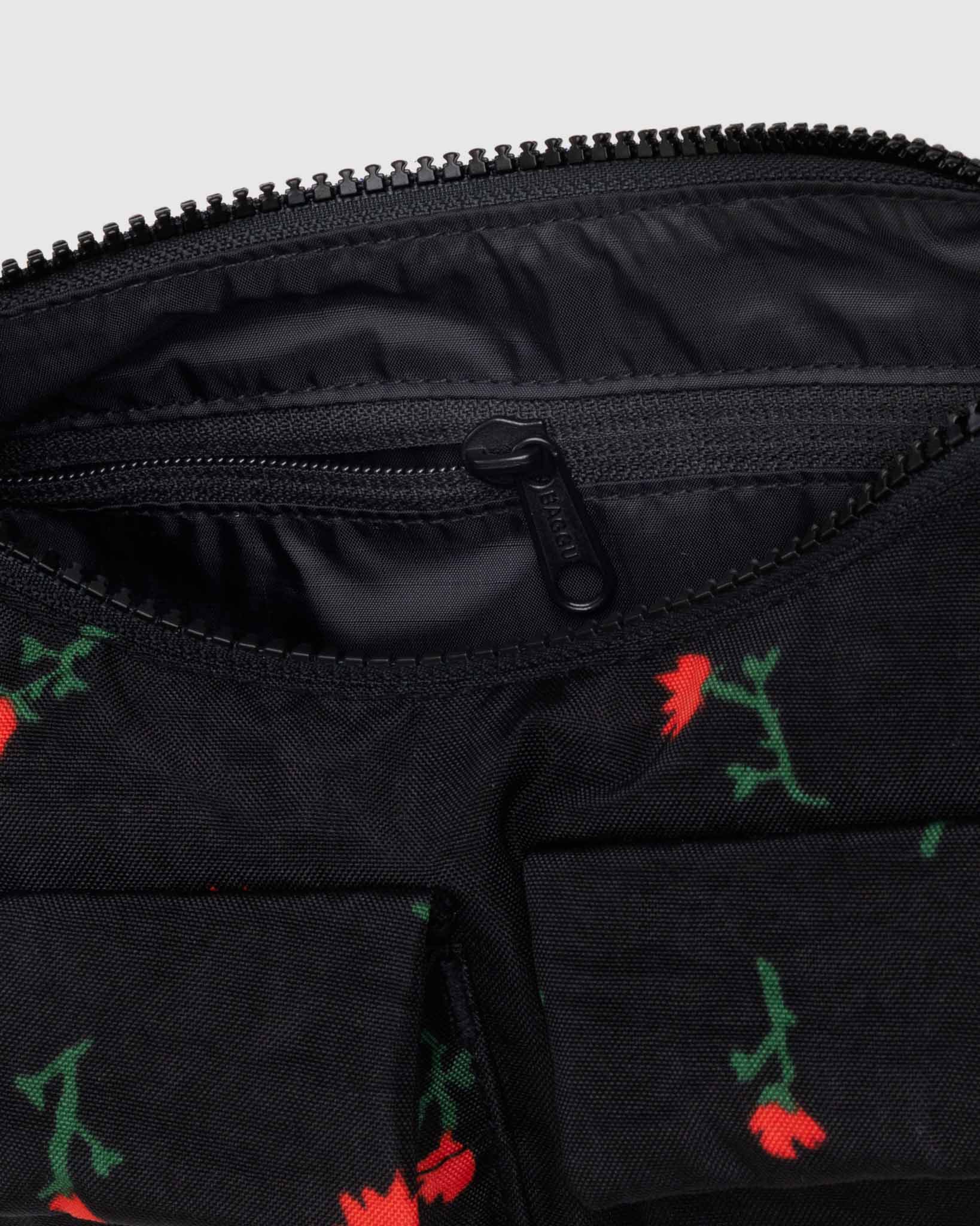 Painted Wildflower Cargo Shoulder Bag BAGGU