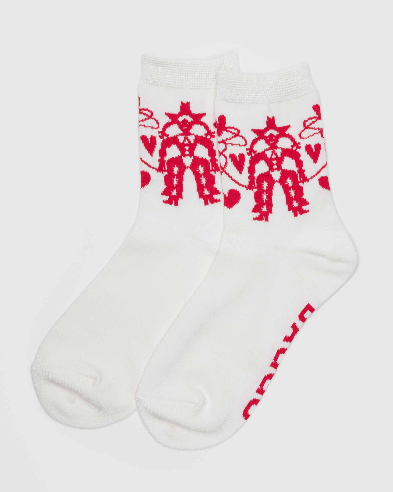 BAGGU Cowgirl crew sock | BAGGU | Socks