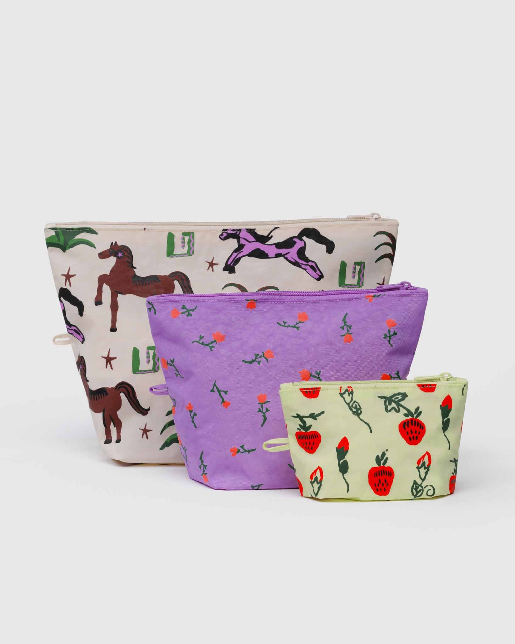 Painted Prairie Go Pouch Set BAGGU