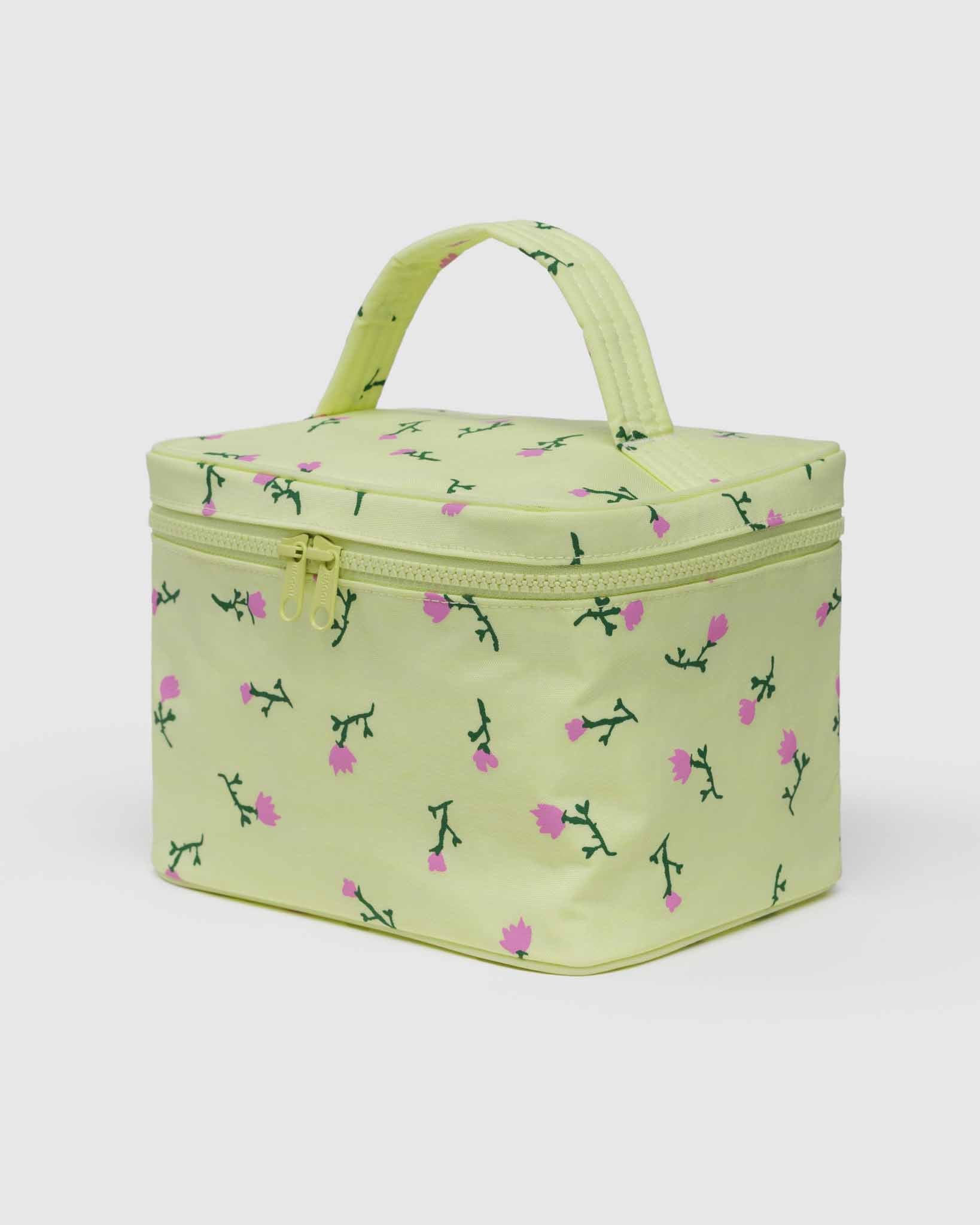 BAGGU Painted Wildflower large cosmetic case | BAGGU | Cosmetic + Toiletry Bags