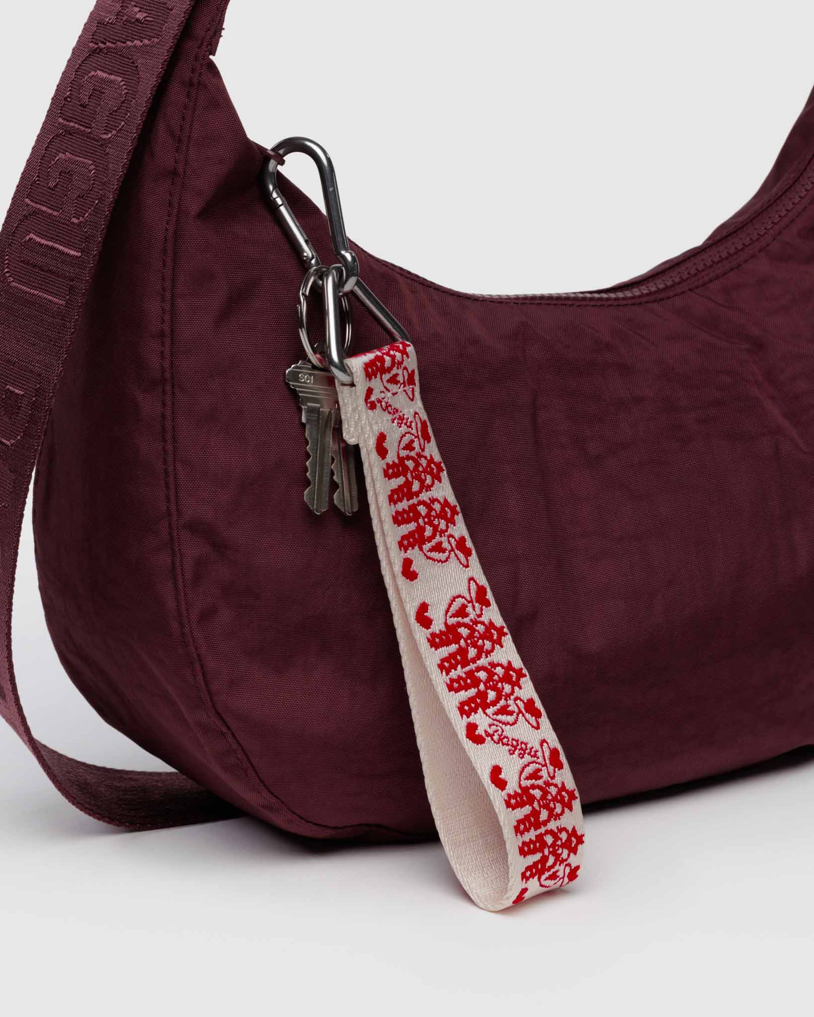 BAGGU Cowgirl logo keychain