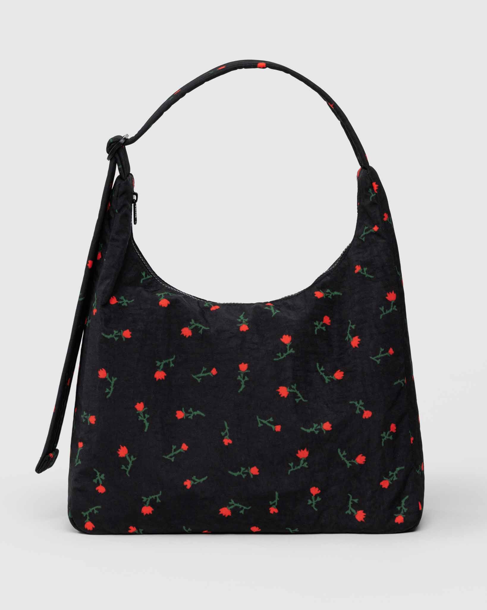 BAGGU Painted Wildflower nylon shoulder bag