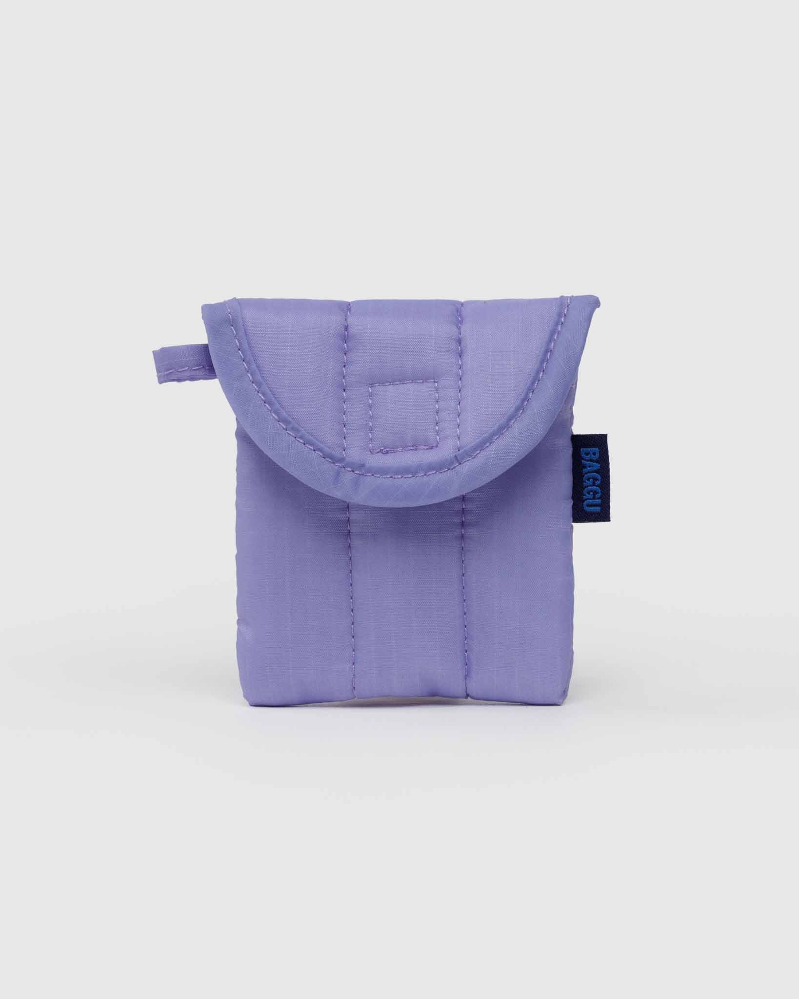 BAGGU Wisteria puffy earbuds case