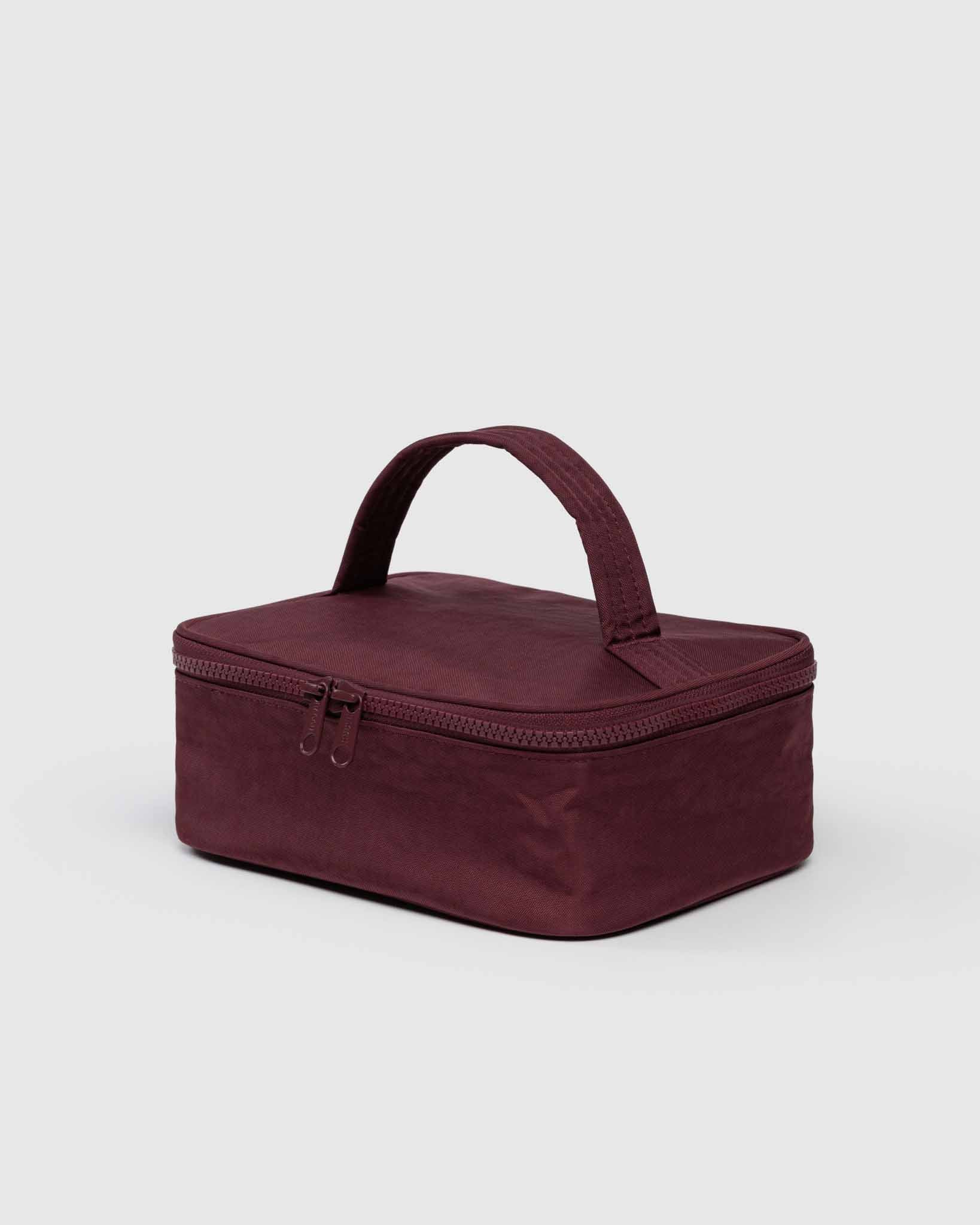 Mahogany small cosmetic case BAGGU