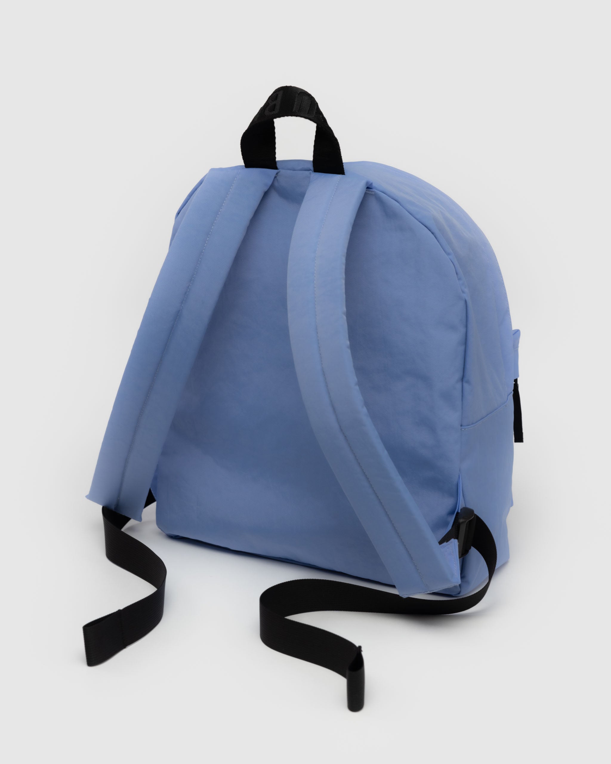 Cornflower Medium Nylon Backpack | BAGGU | Backpack