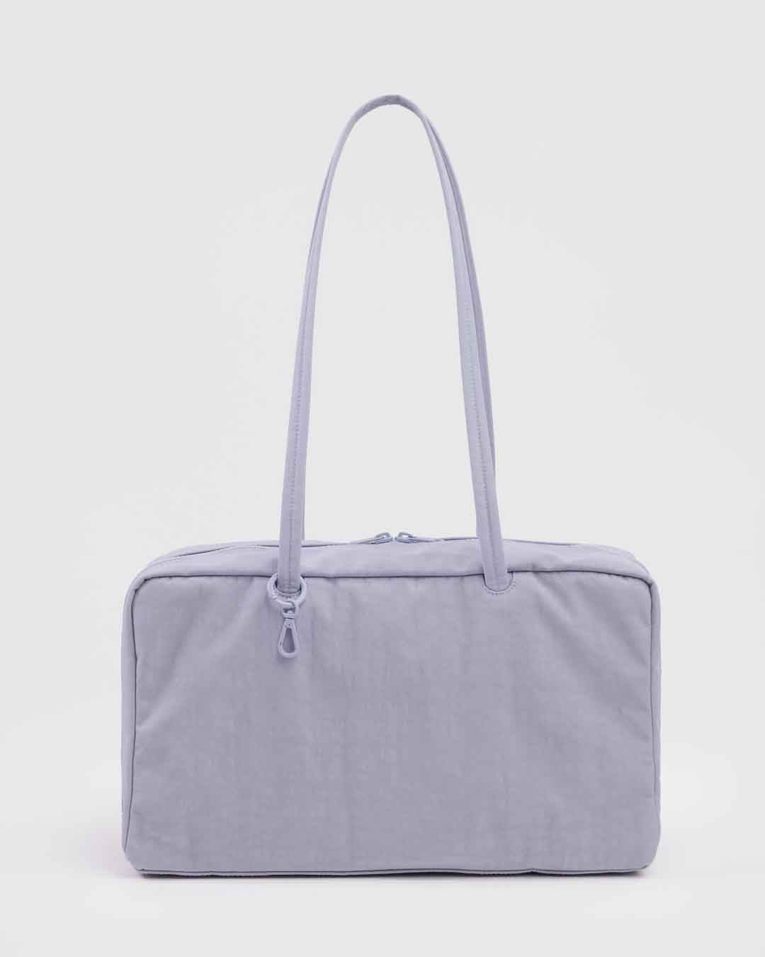 BAGGU Mahogany Medium Nylon Bowler Bag