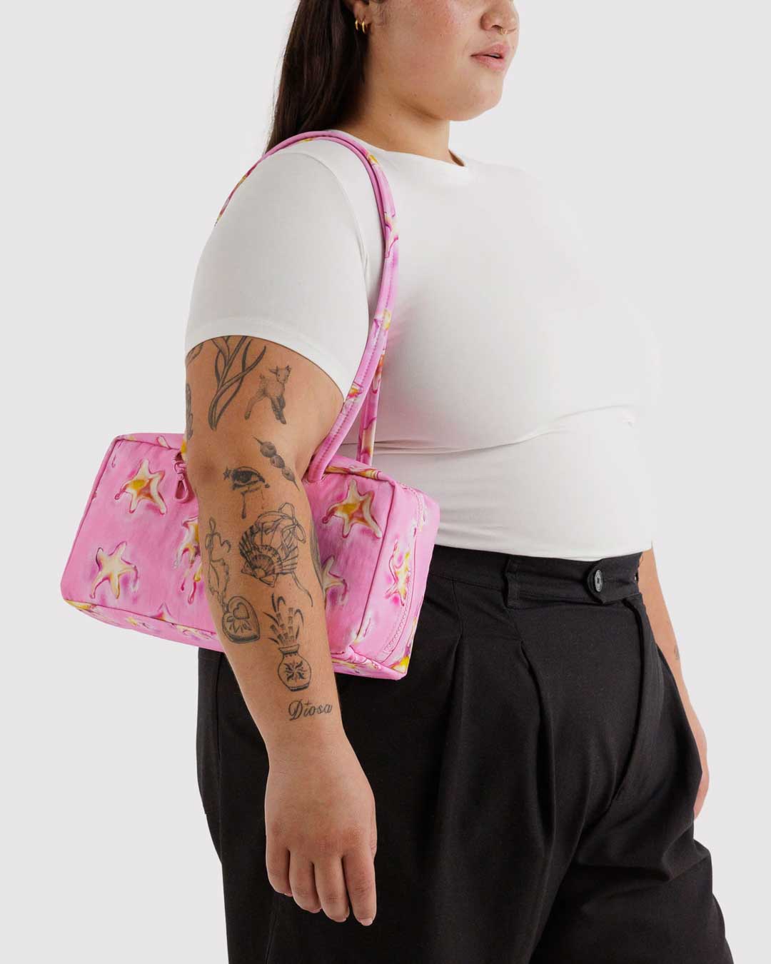 Dancing Star Nylon Bowler Bag