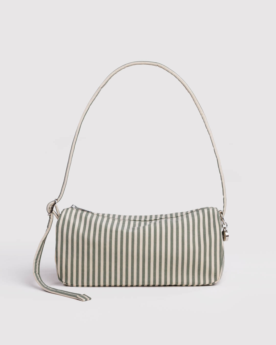 Sage Stripe Nylon Loaf Bag BAGGU
