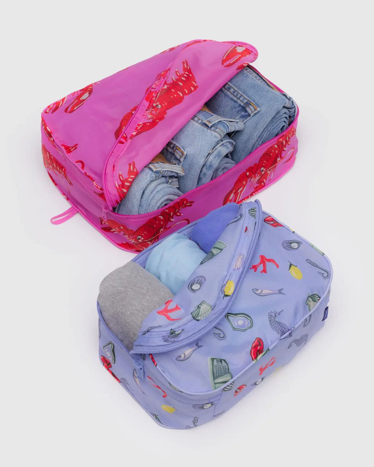 Sea Creatures Packing Cube Set