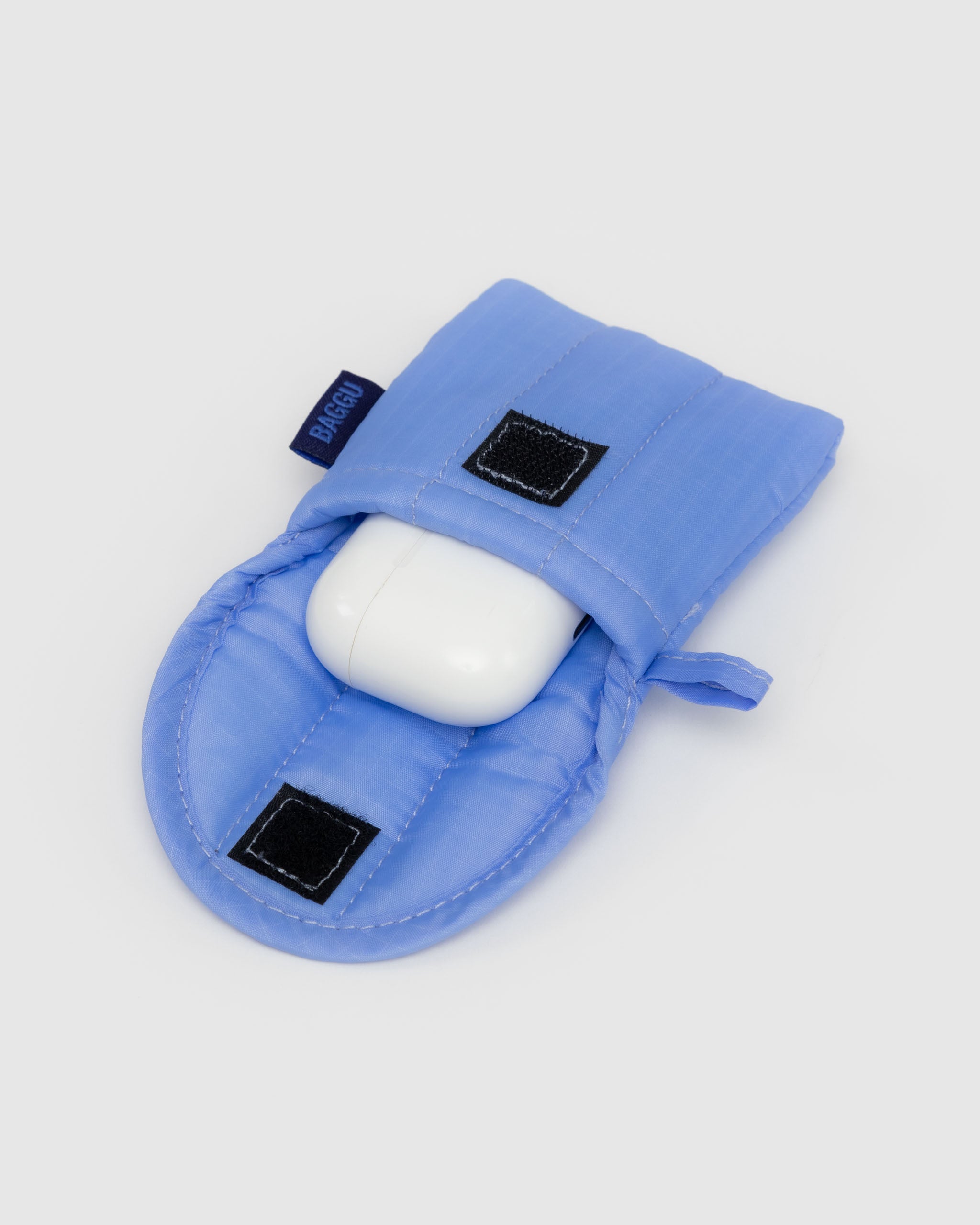 Cornflower Puffy Earbuds Case