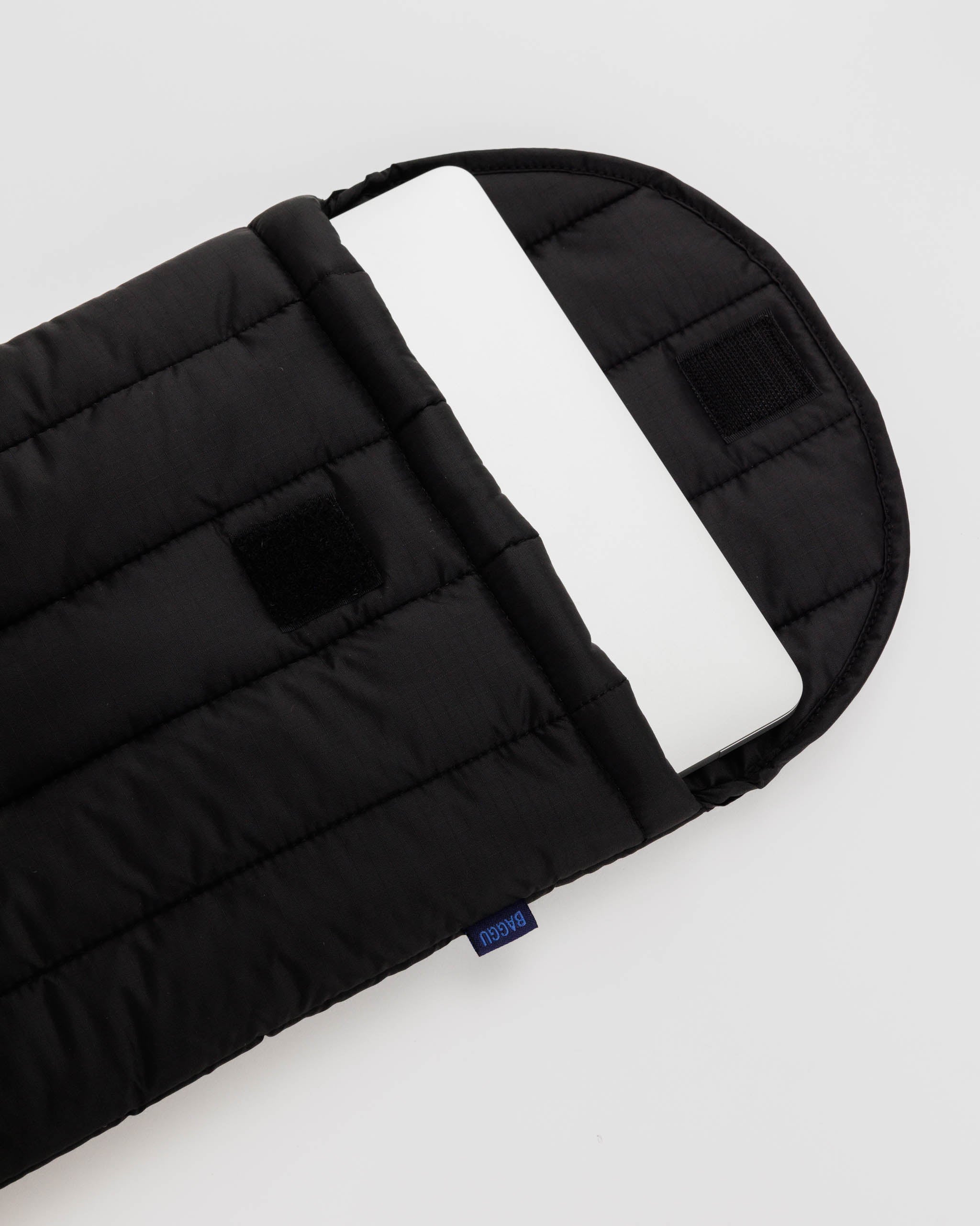 Black 13/14" Puffy Laptop Sleeve | Laptop Sleeve