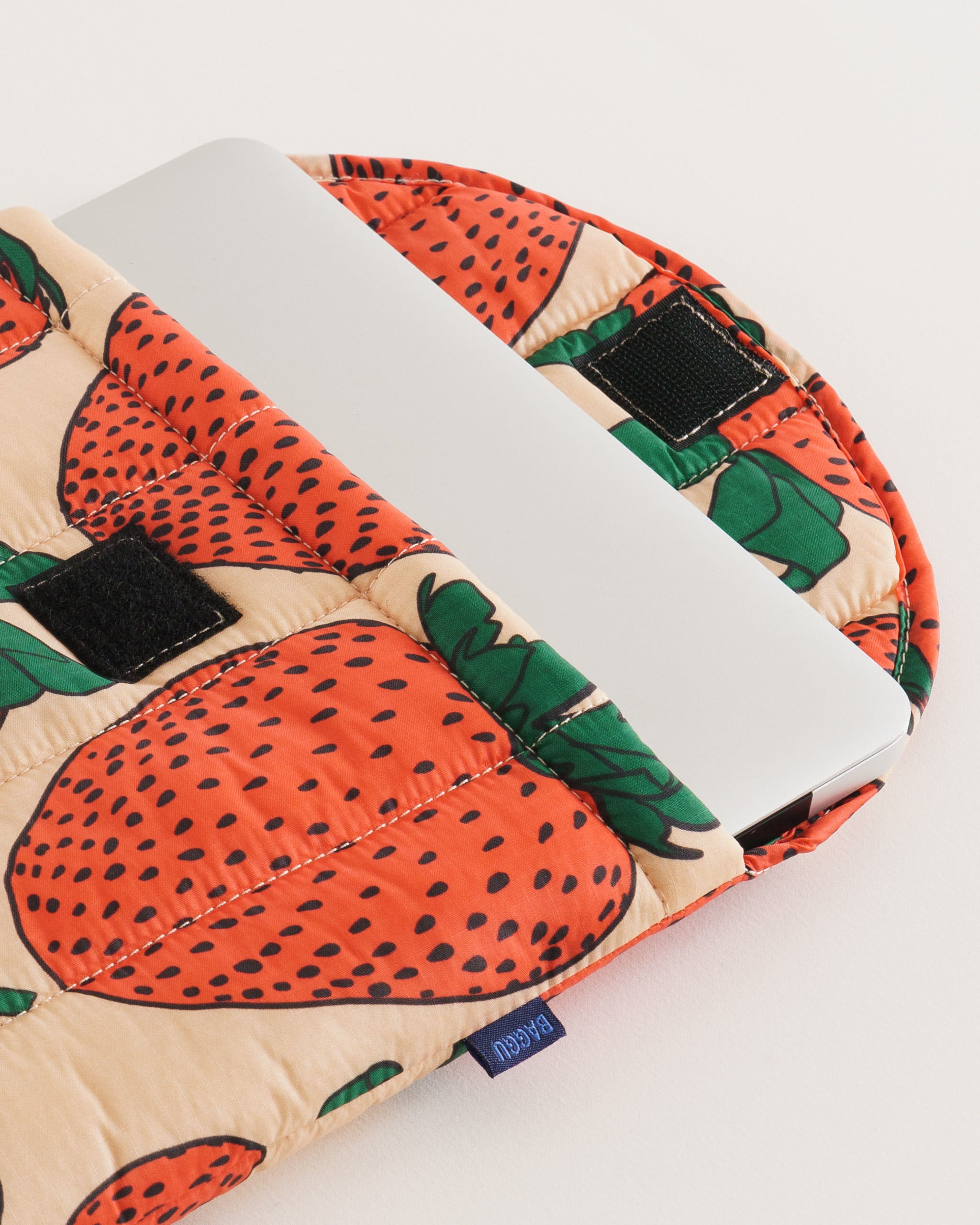 Strawberry 13/14" Puffy Laptop Sleeve | Laptop Sleeve