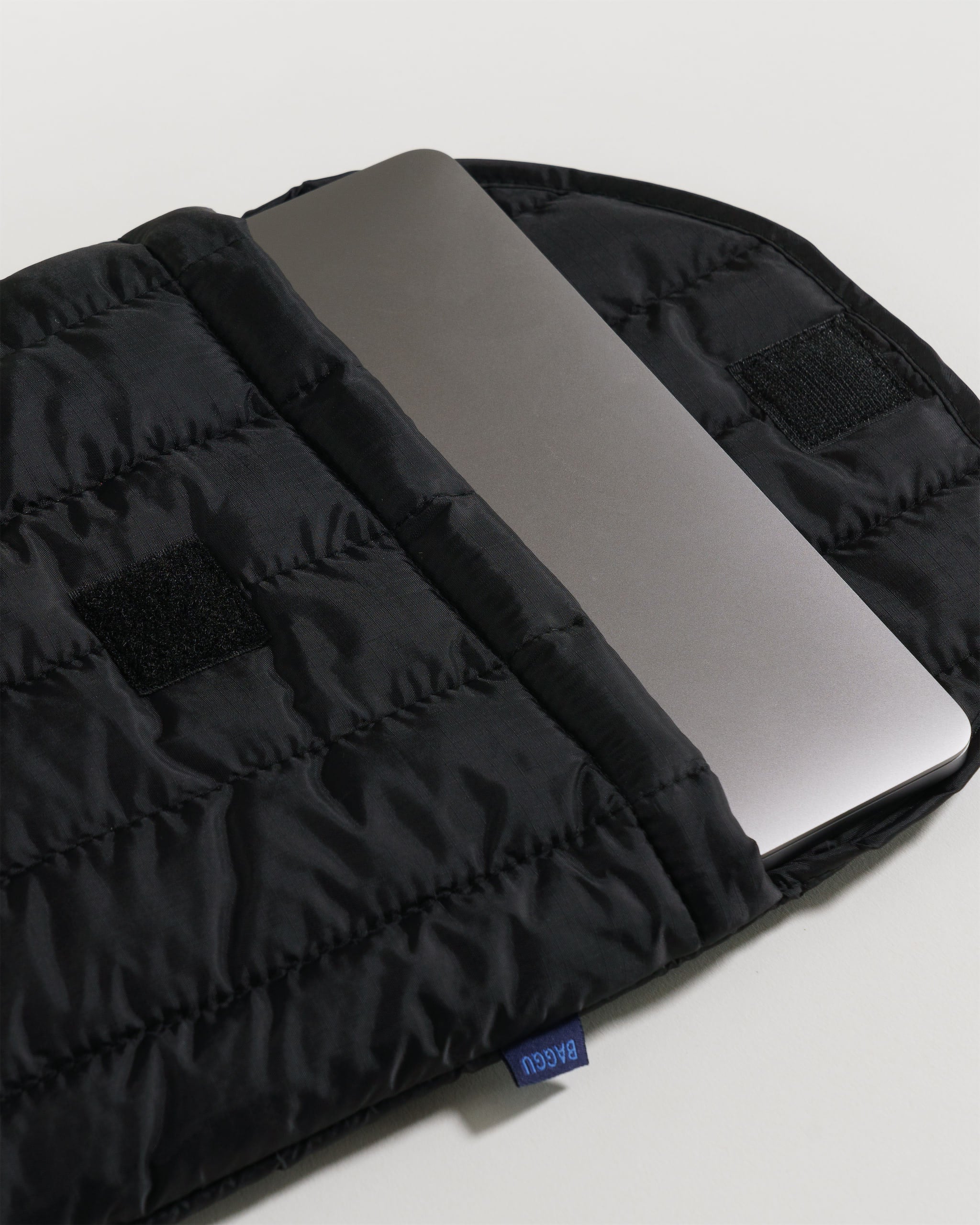 Black 16" Puffy Laptop Sleeve | Laptop Sleeve