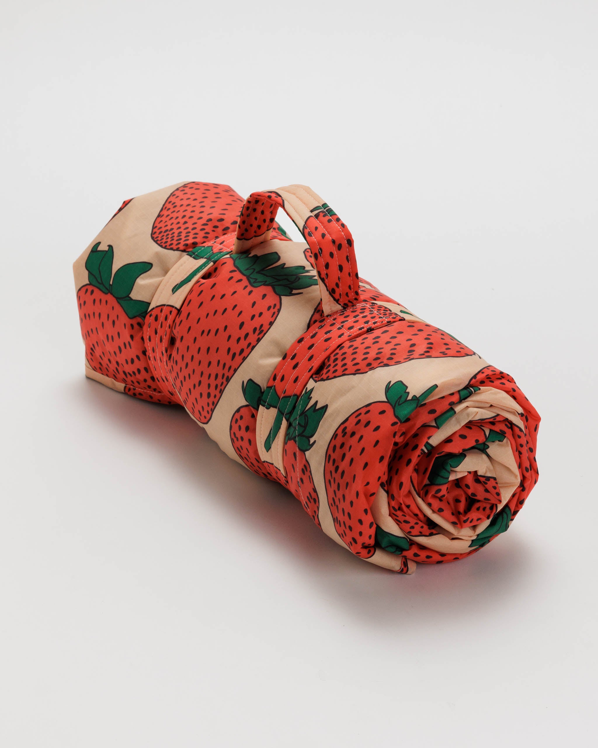 Strawberry Puffy Picnic Blanket