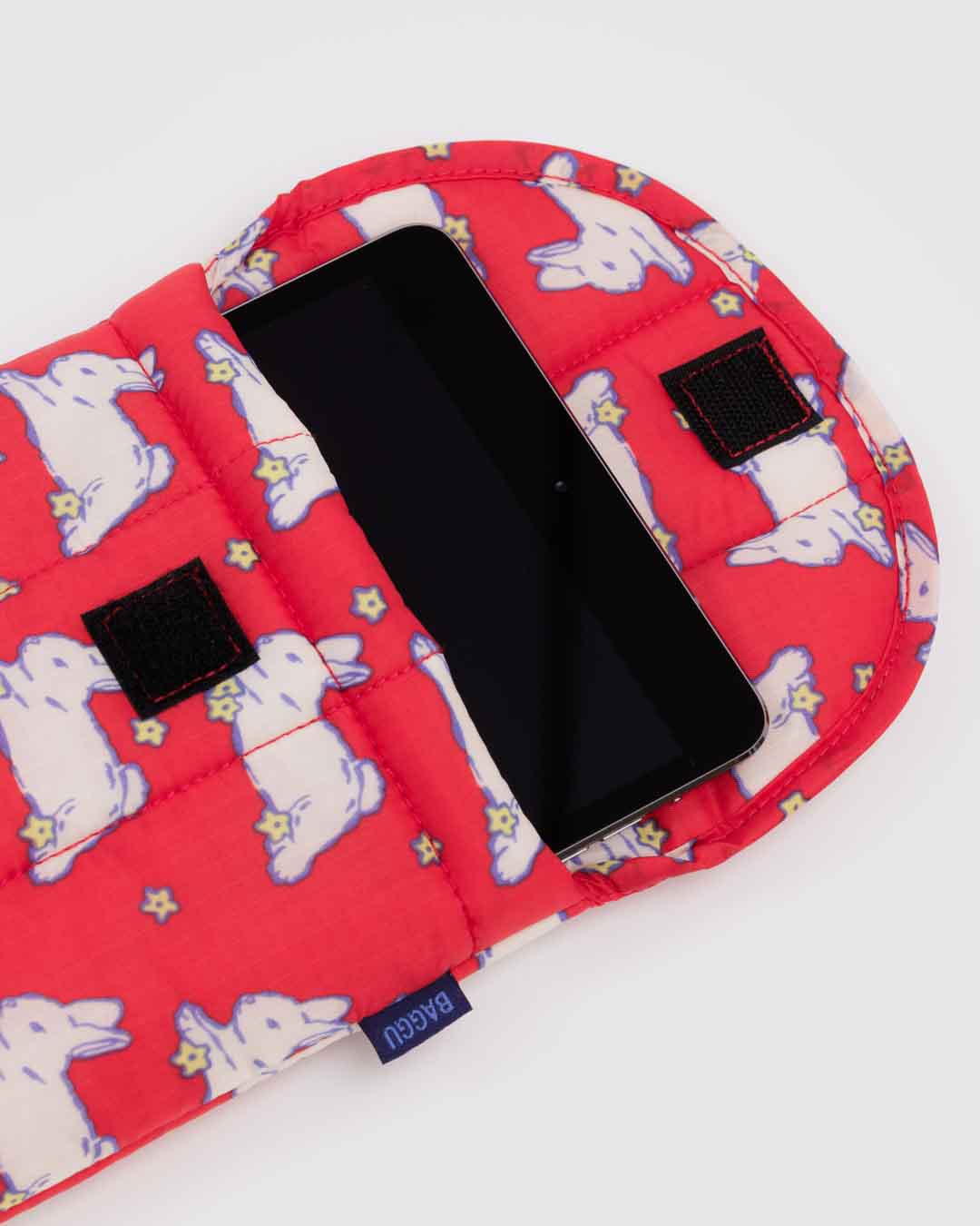 Bunnies puffy tablet sleeve 8"