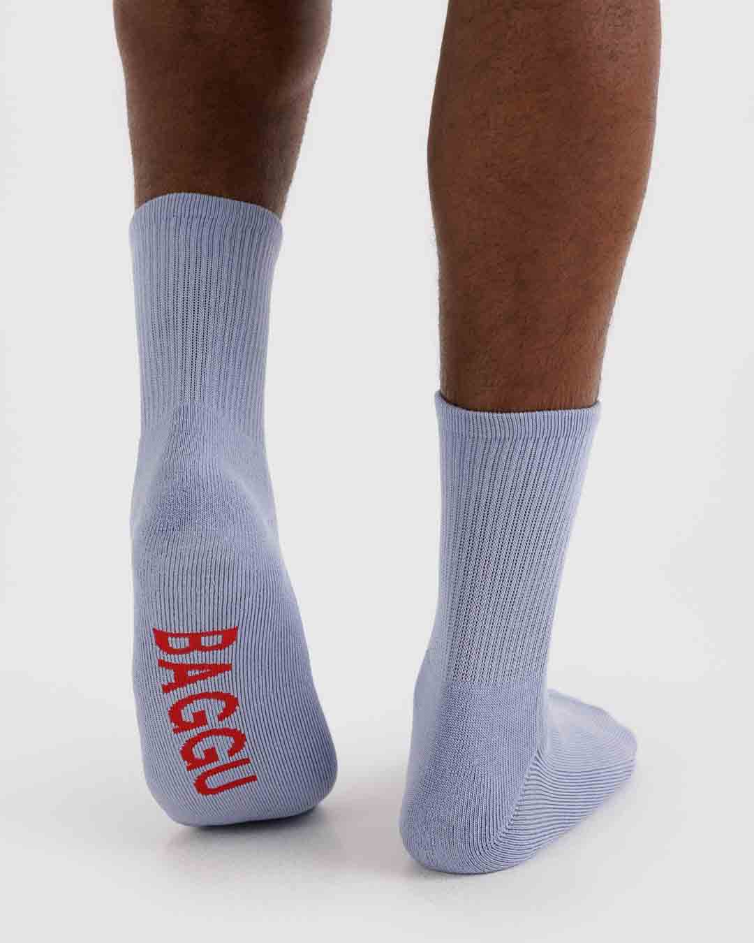 Mist Ribbed Sock