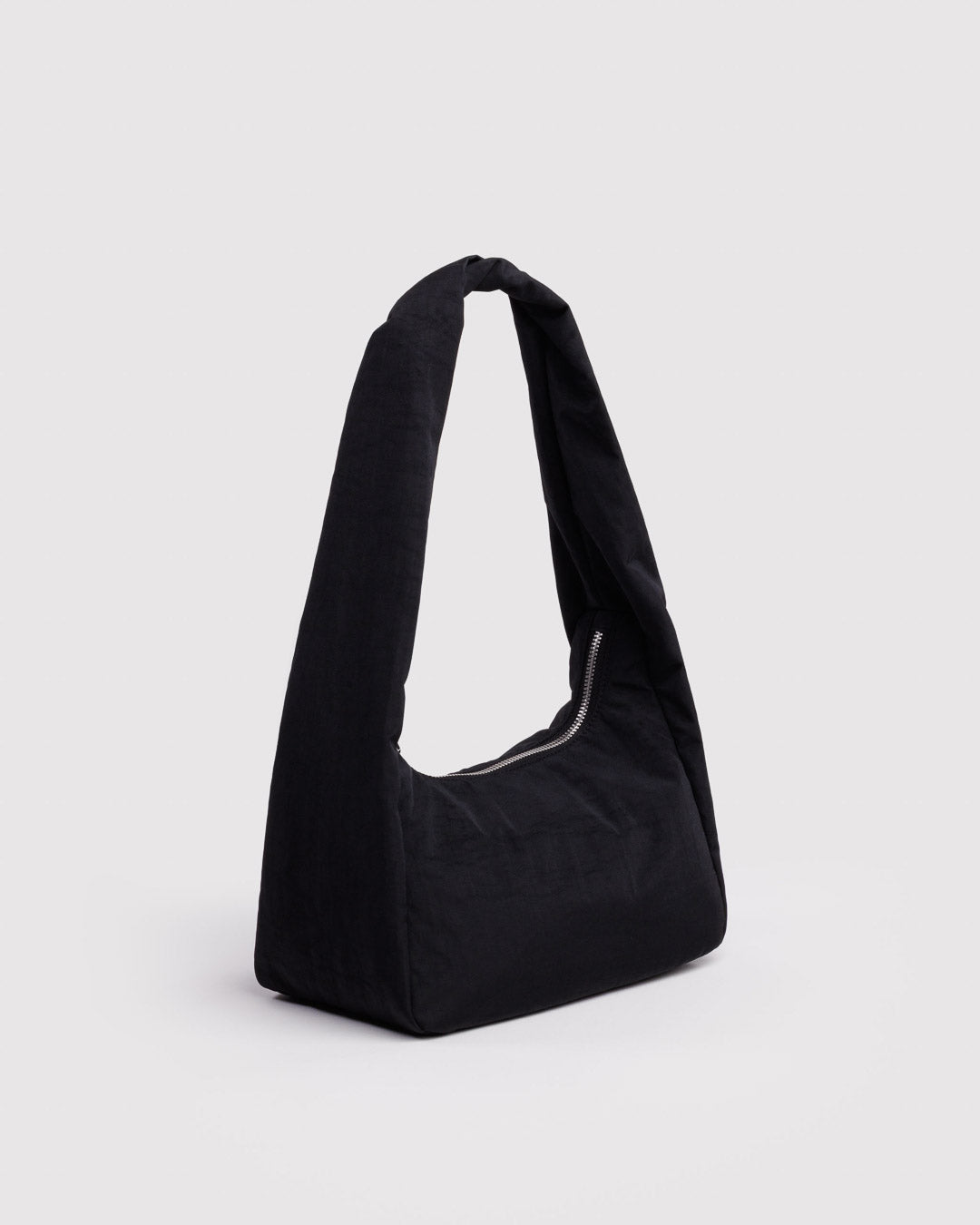 Black Small Nylon Meringue Bag