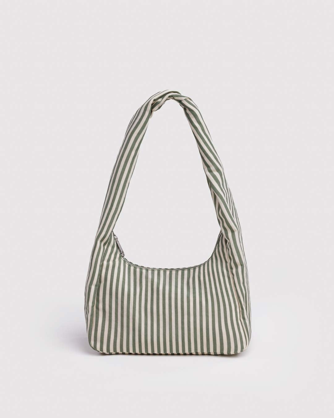 Sage Stripe Small Nylon Meringue Bag BAGGU