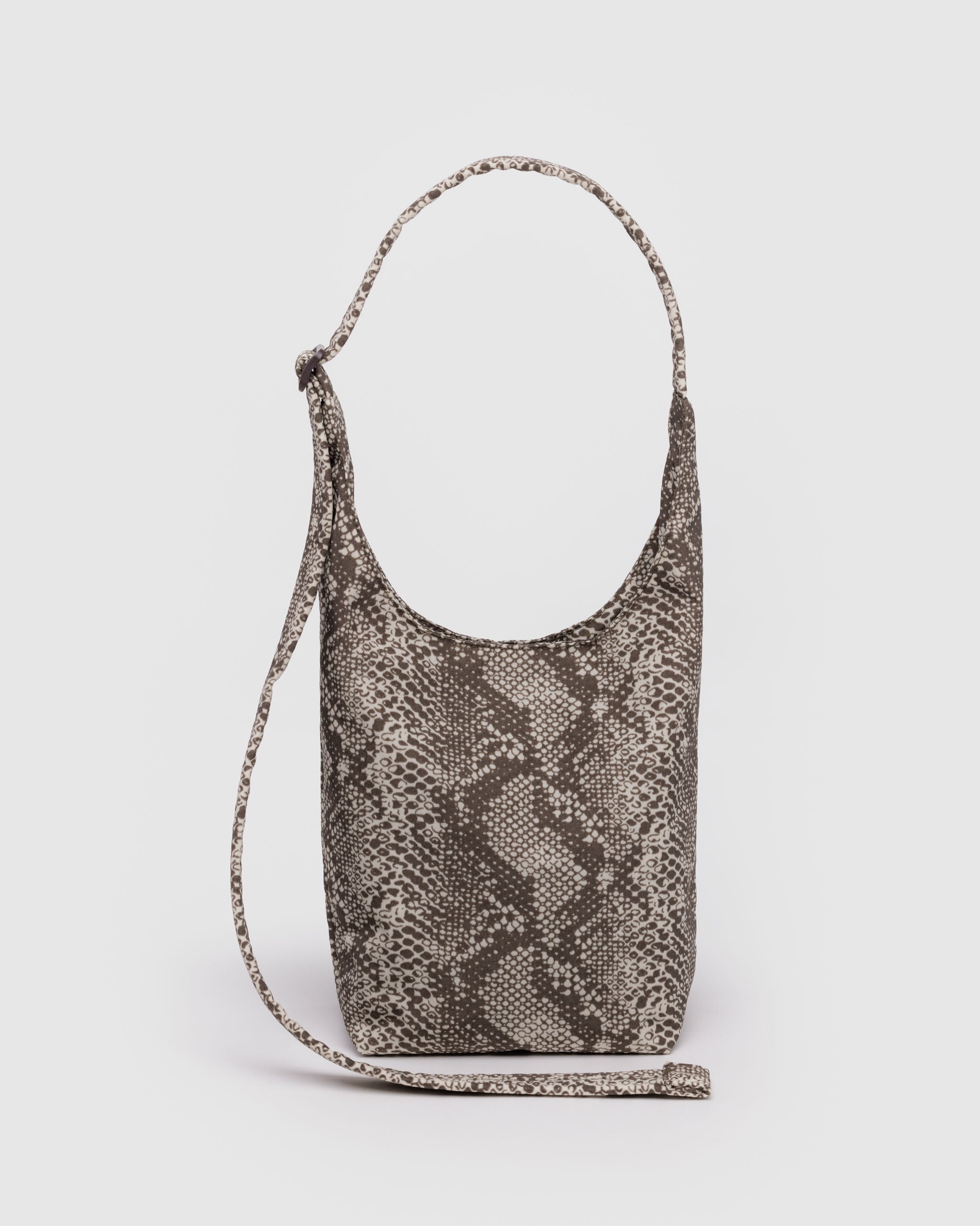 Snakeskin Small Nylon Sling | BAGGU | Crossbody Bag