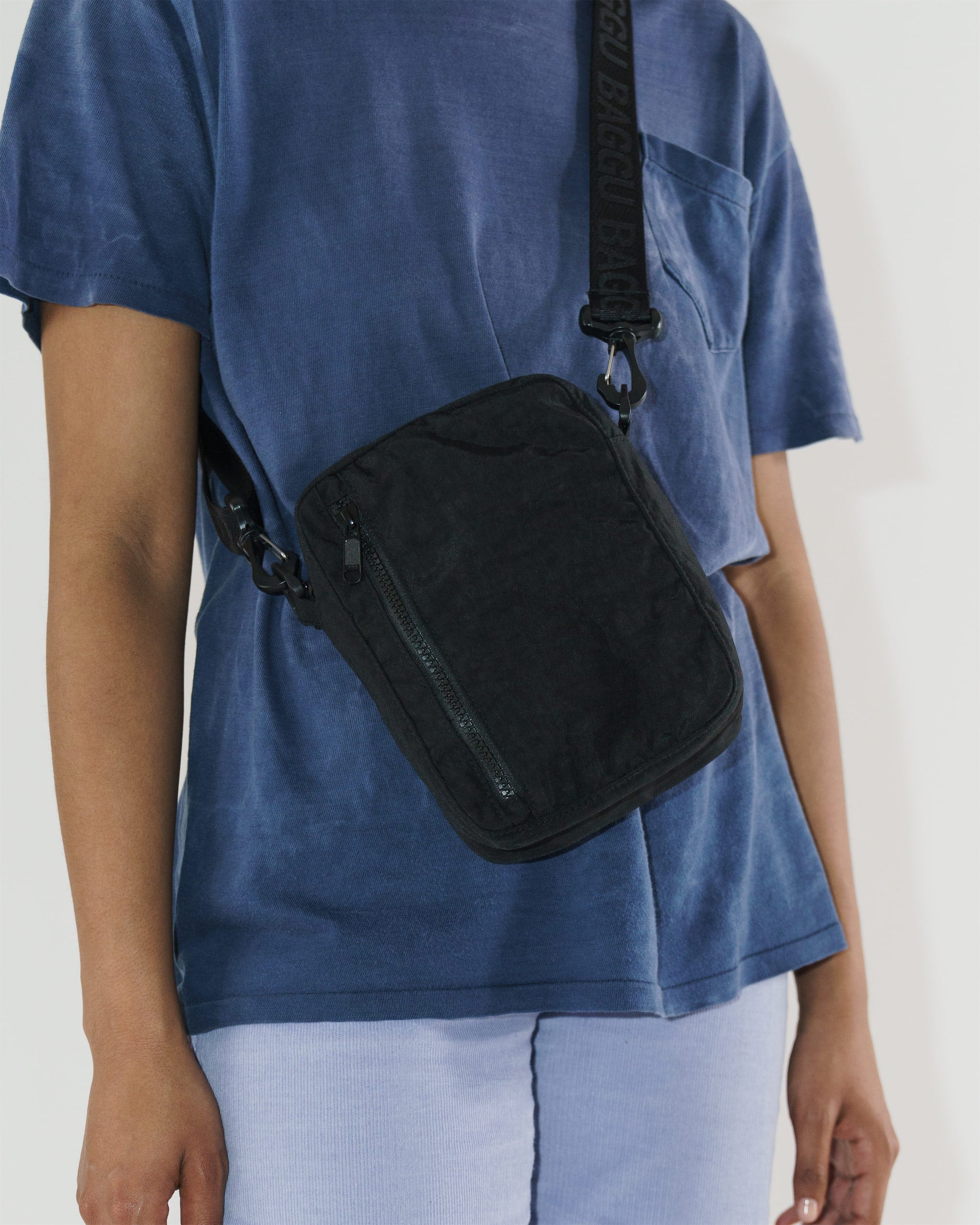 Black Sport Crossbody Bag