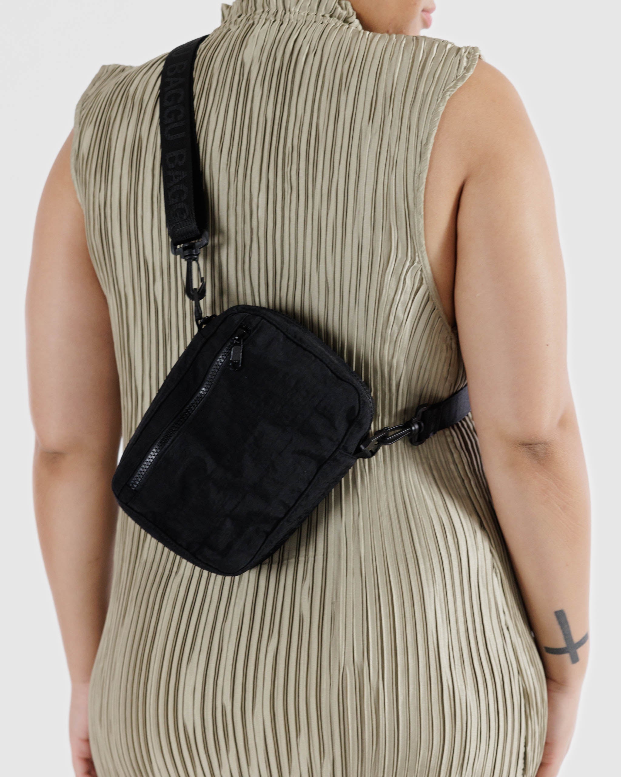 Black Sport Crossbody Bag
