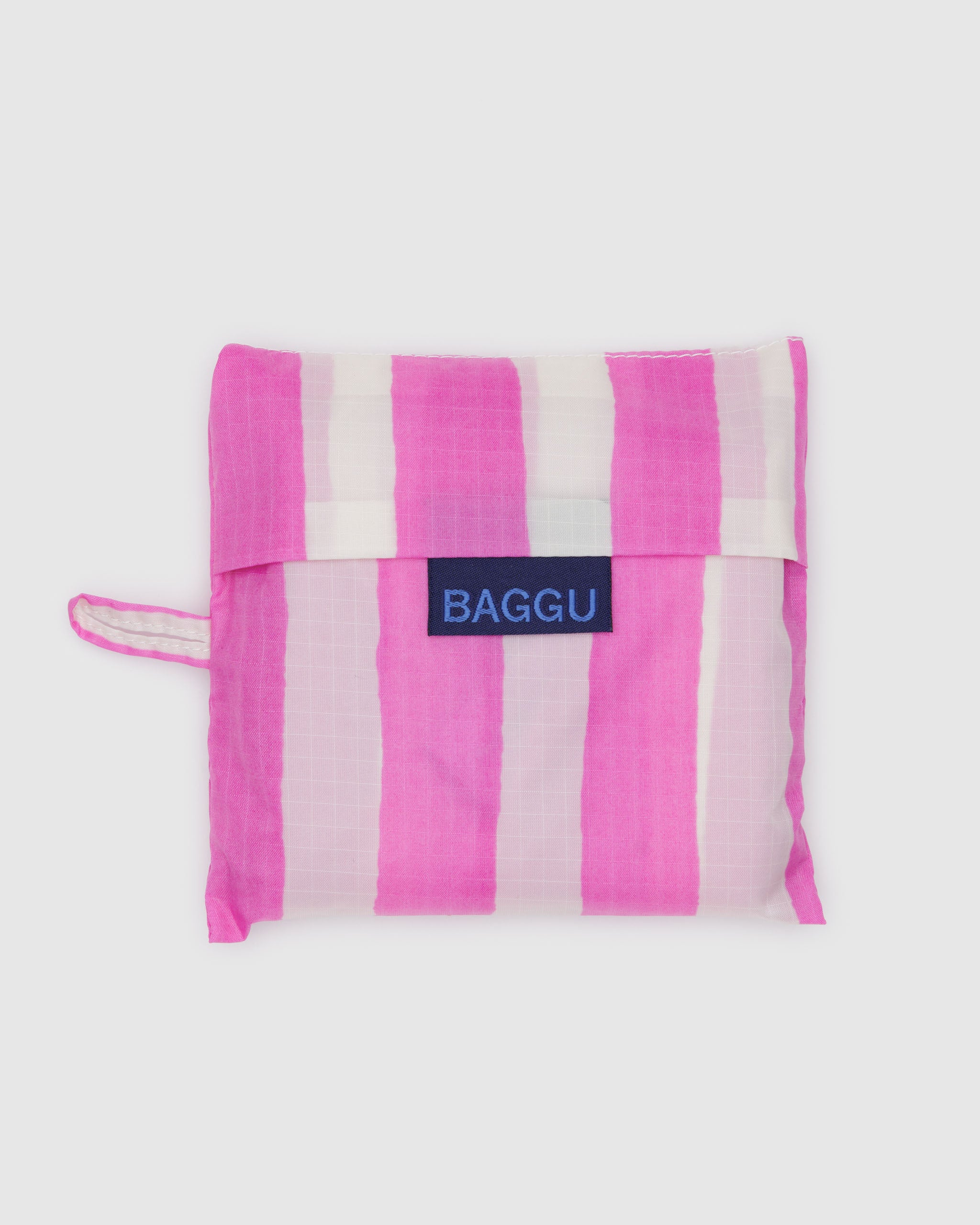 Pink Painted Stripe Standard BAGGU