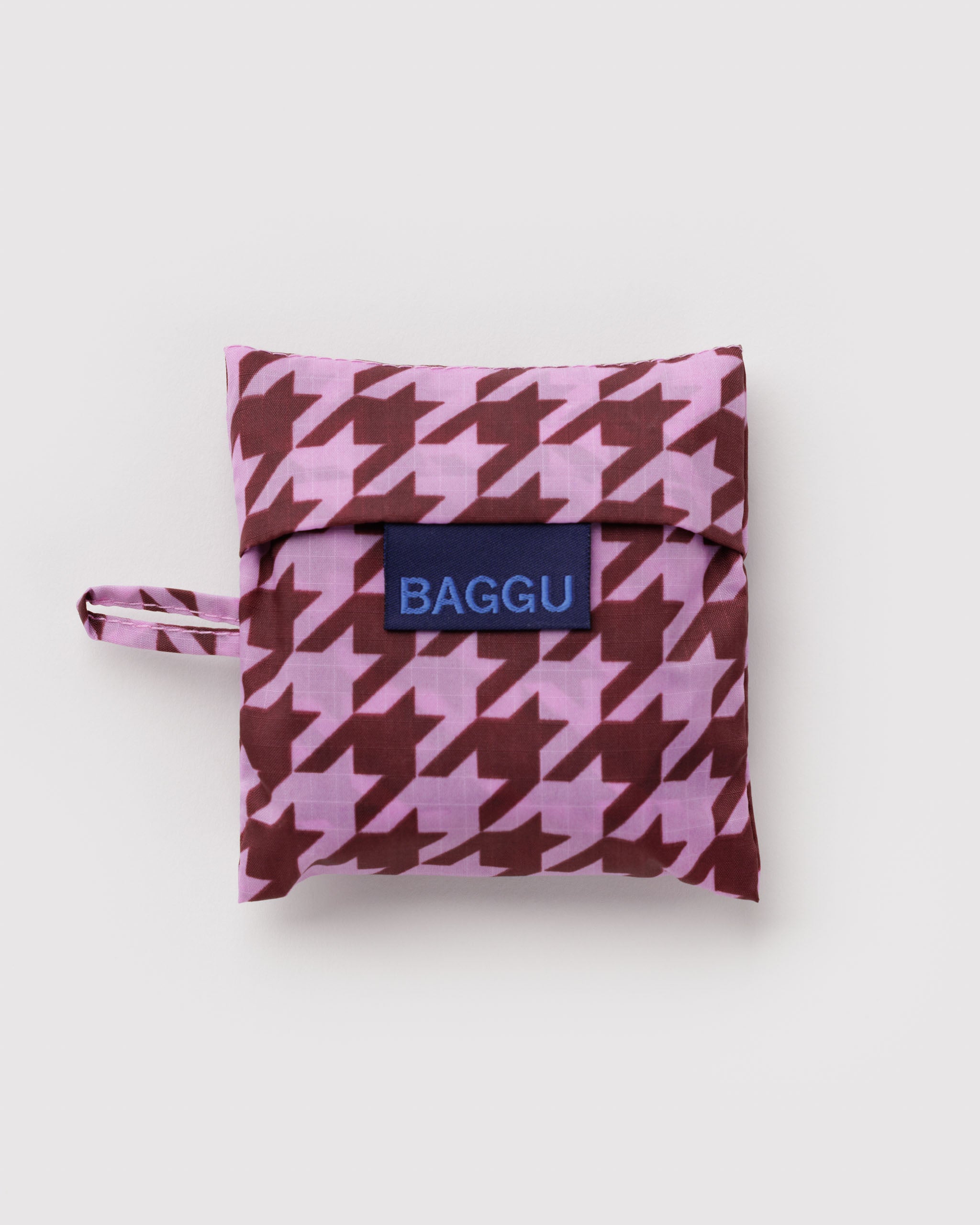 Pink Houndstooth Baby BAGGU