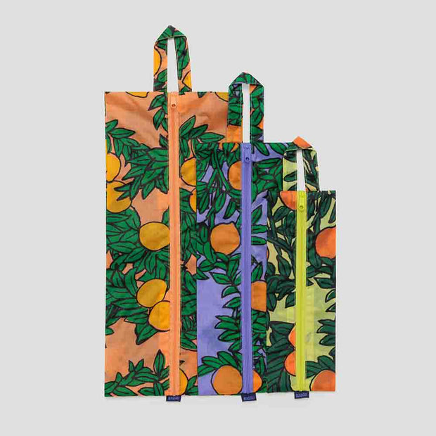 Orange Trees | 3D Zip Set | Baggu