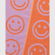 Baggu Bath Towel in Happy Lilac pattern