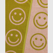 Baggu Bath Towel in Happy Ochre pattern