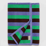 Mint 90s Stripe | Bath Towel | Baggu