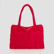 Candy apple red Baggu Cloud Carry-On